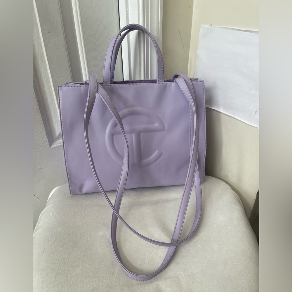 Telfar Pastel Purple Tote Bag EUC